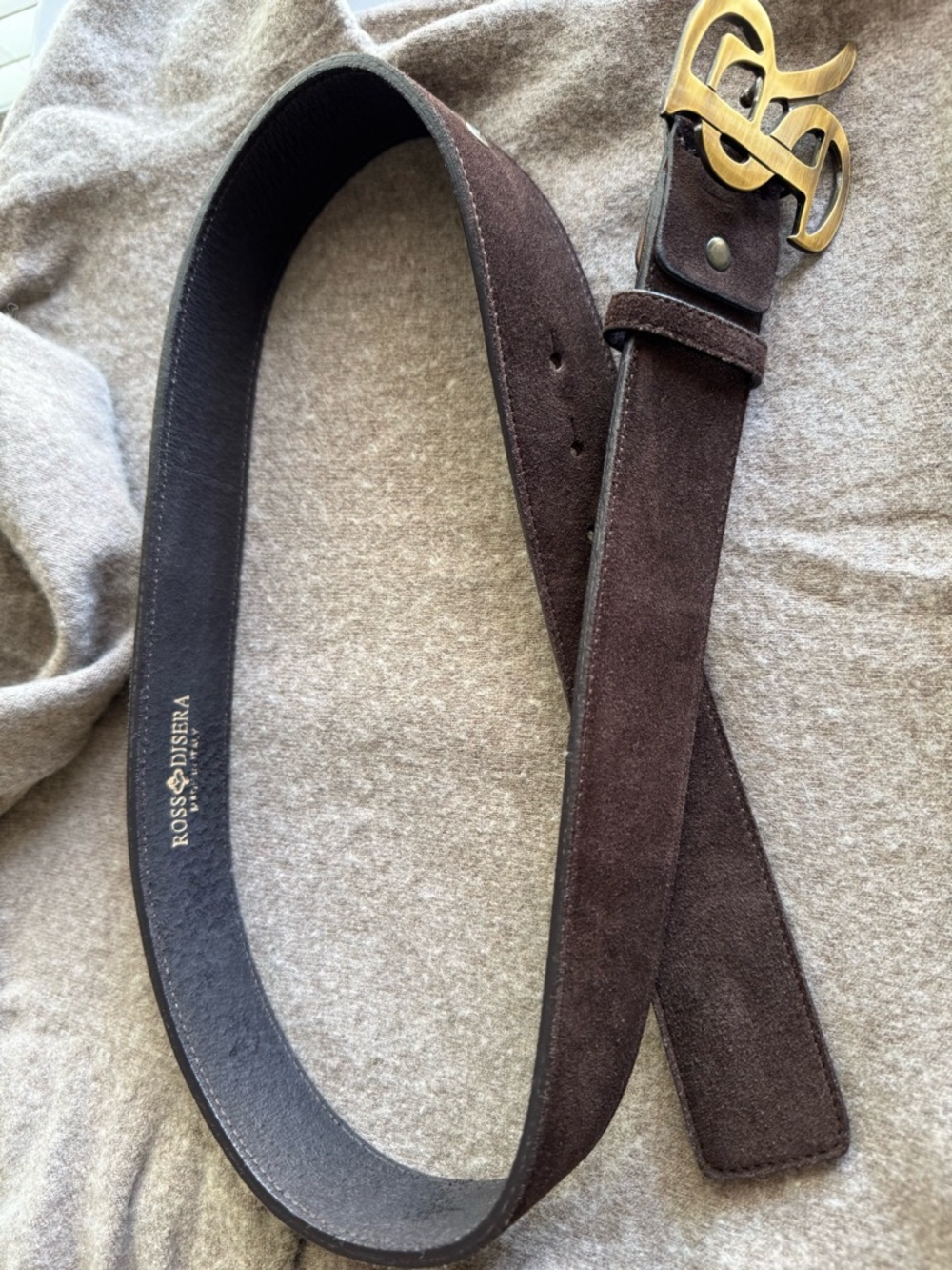 Women's Mini Dress with Dark Brown belt